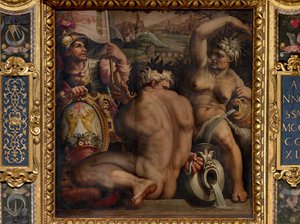 Allegoria del Casentino da Giorgio Vasari